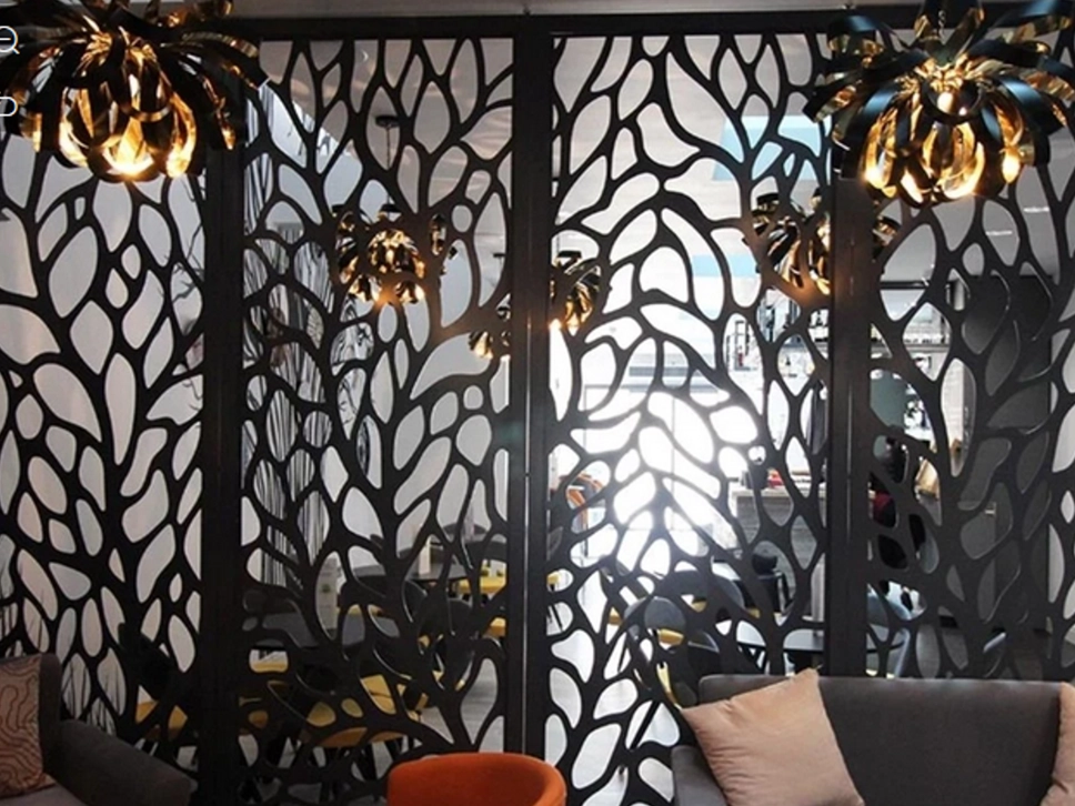 Panouri separator decorativ