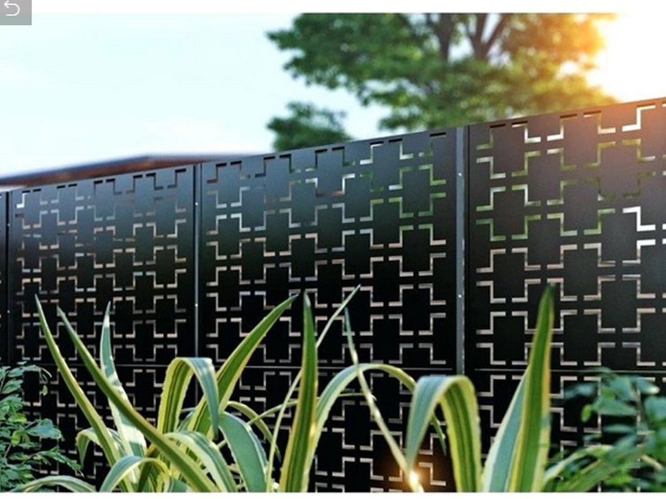 Panouri de gard tablă decupată 2