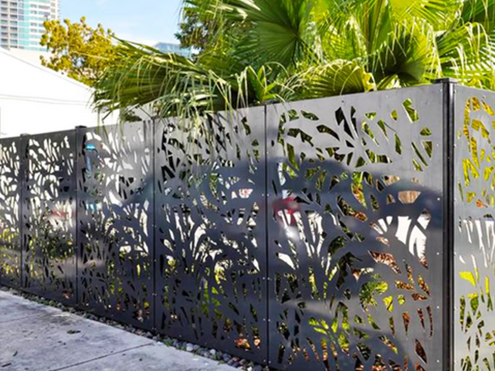 Panouri de gard tablă decupată 3