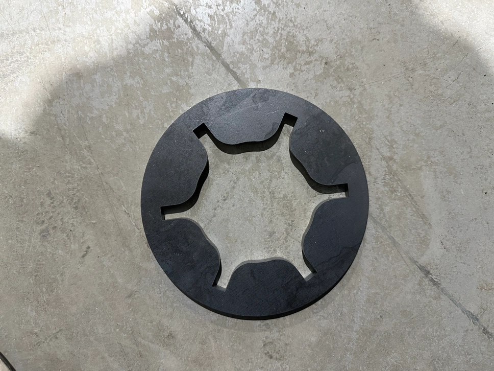 Debitare laser tabla flange 2