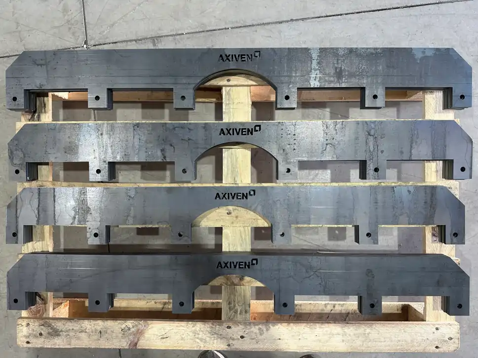 Sheet laser cutting p stoppers